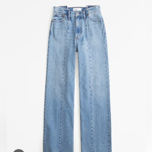 Abercrombie High Rise Loose Jean - Picture 1 of 3